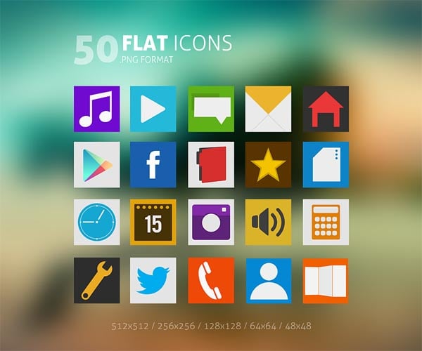 Flat Icons Pack by Martz90