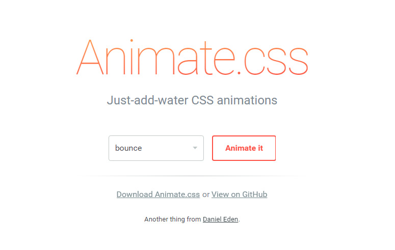 animate css open source