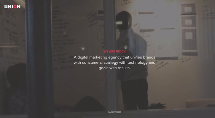 union digital marketing agency website