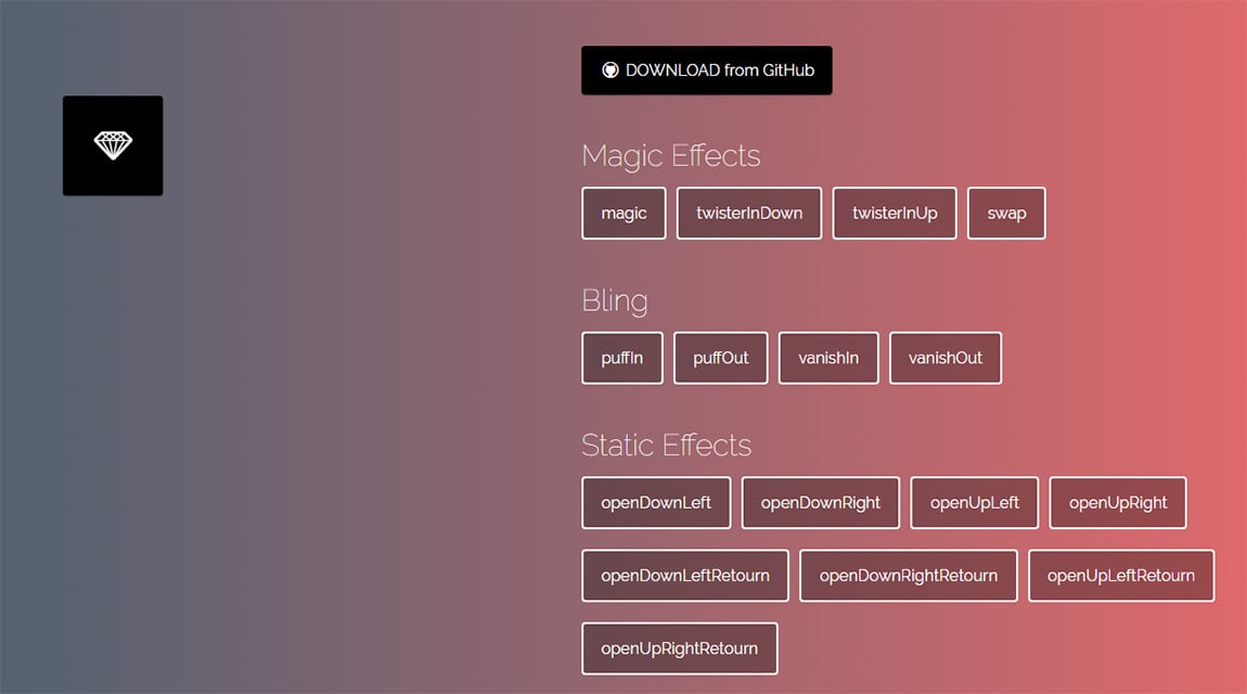 magic css open source library