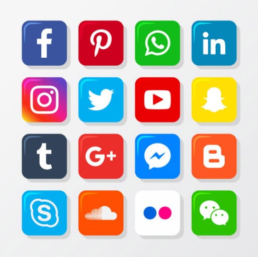 40 Sets of Free Social Media Icons to Download