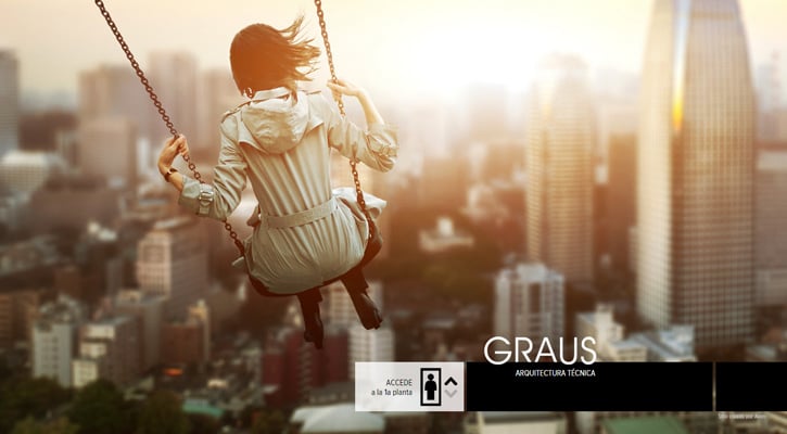 graus arquitectura parallax homepage