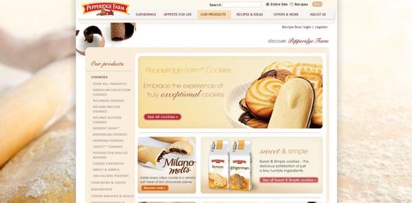 Pepperidge Farm Cookies