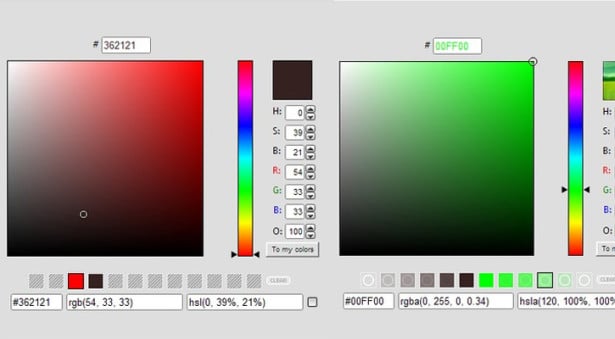 Opera Color Picker