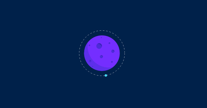 moon loader svg animation