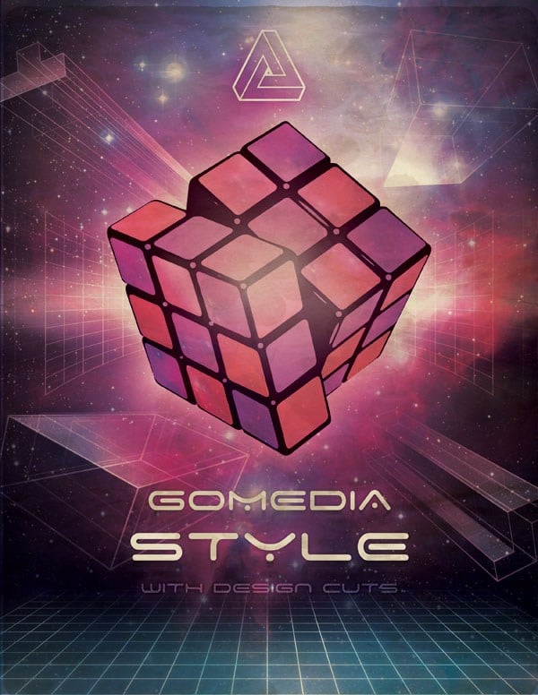 Create an 80s Style Poster Design with GoMedia