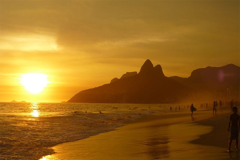 Beach at Sunset