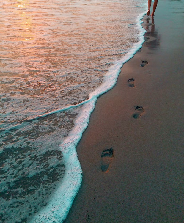 Footprints in the Sand