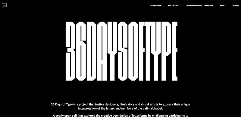 36 Days of Type