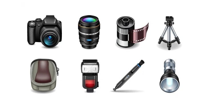 Photography Icons – Free Downloads!