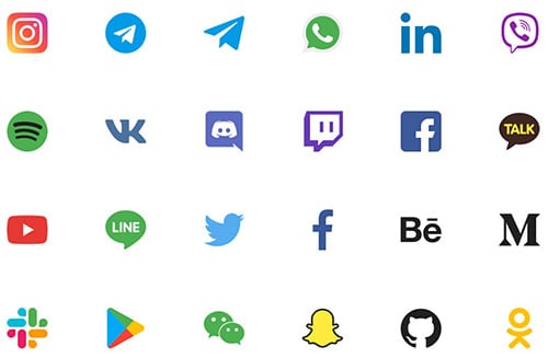 Social Media Icons