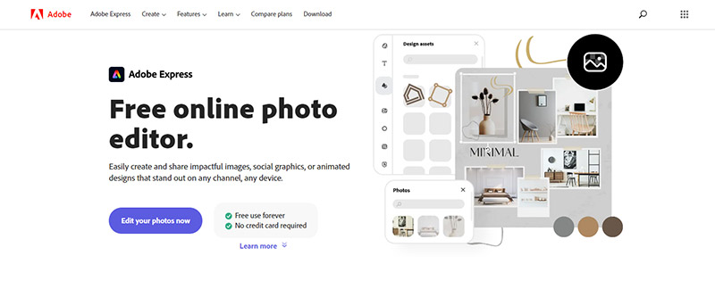 Adobe Express Free Photo Editor