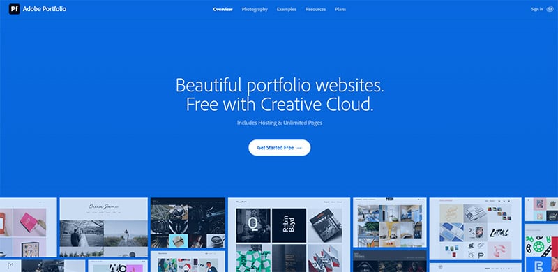 Adobe Portfolio