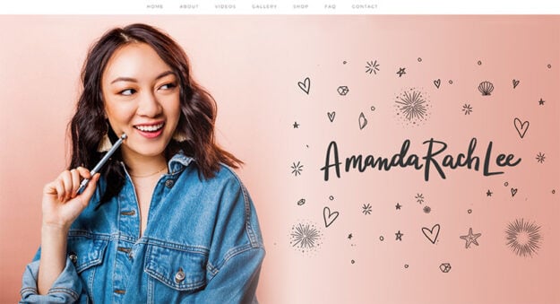 Amanda Rach Lee's Personal Website