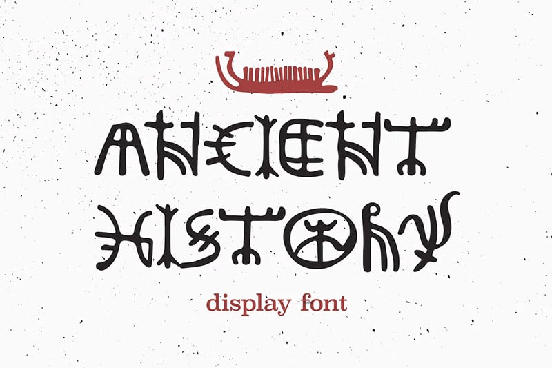 Ancient History Font