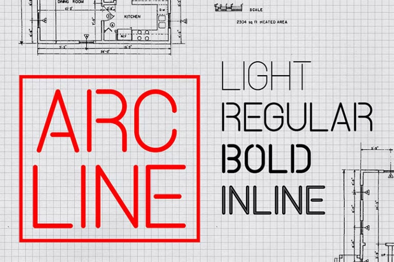 Architecture Fonts : From Blueprints to Portfolios