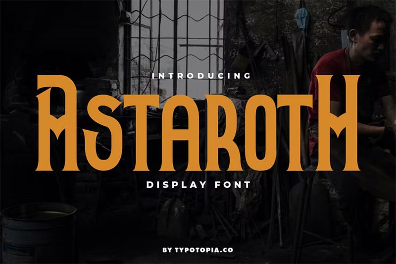 Astraroth - Medieval Display Font