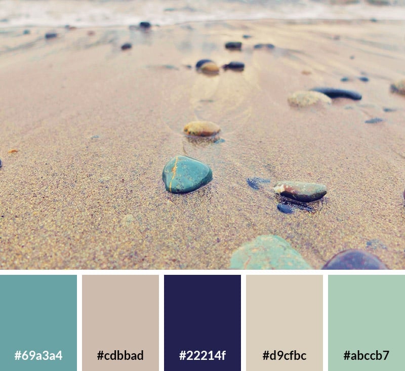 Beach Rocks Color Palette