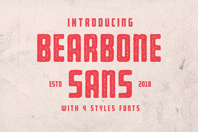 Bearbone Sans