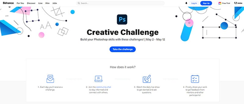 Design Challenges from Behance