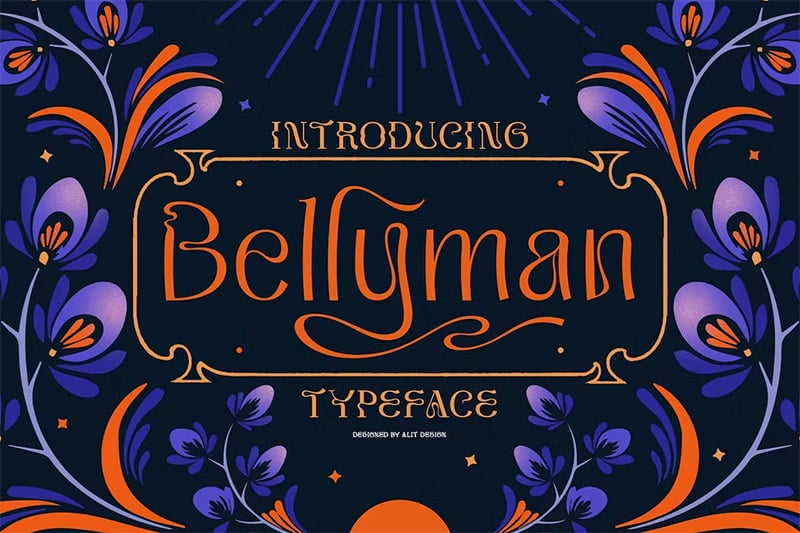 Bellyman Typeface