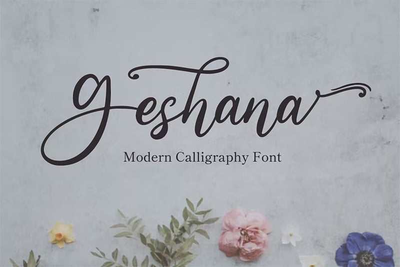 Best Boho Fonts - Geshana