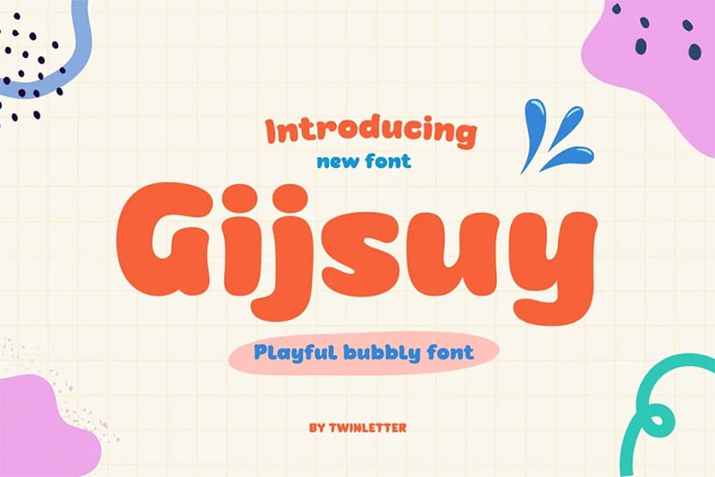 Best Bubble Fonts - Gijsuy