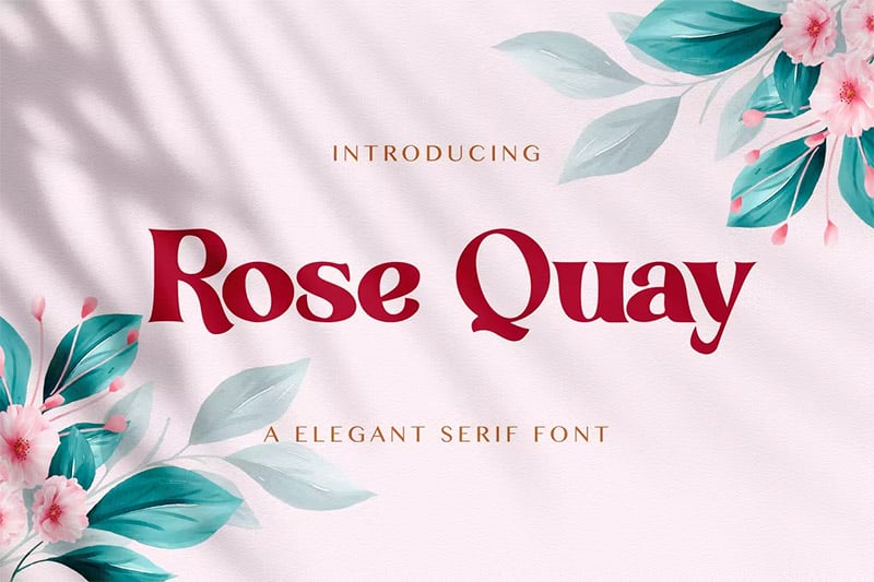 Best Luxury Fonts - Rose Quay