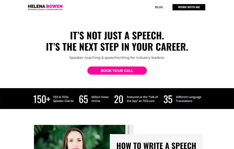 Best Personal Websites - Helena Bowen