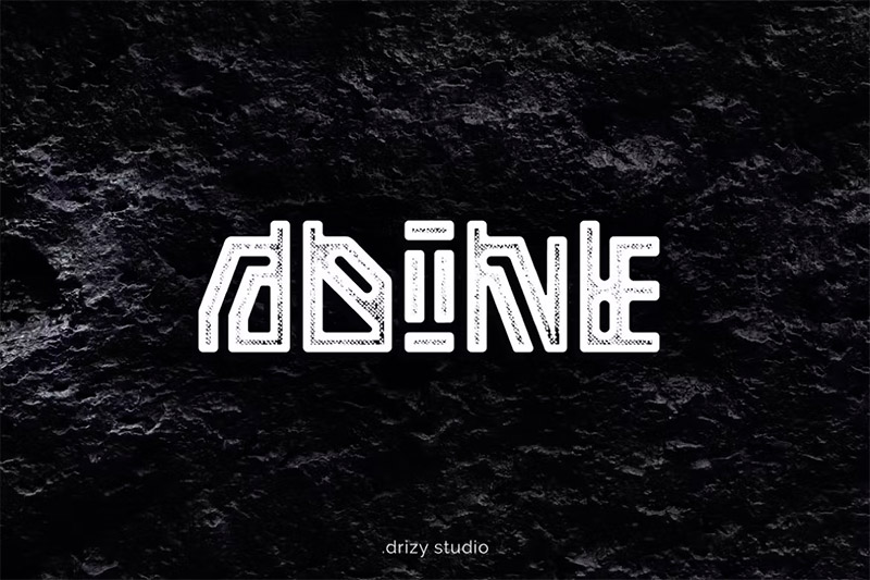 Best Tribal Fonts - Adine