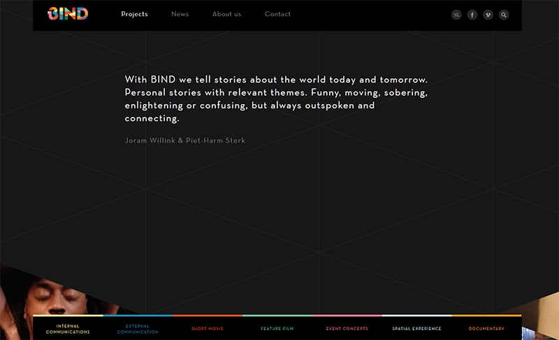 Bind - Dark Website