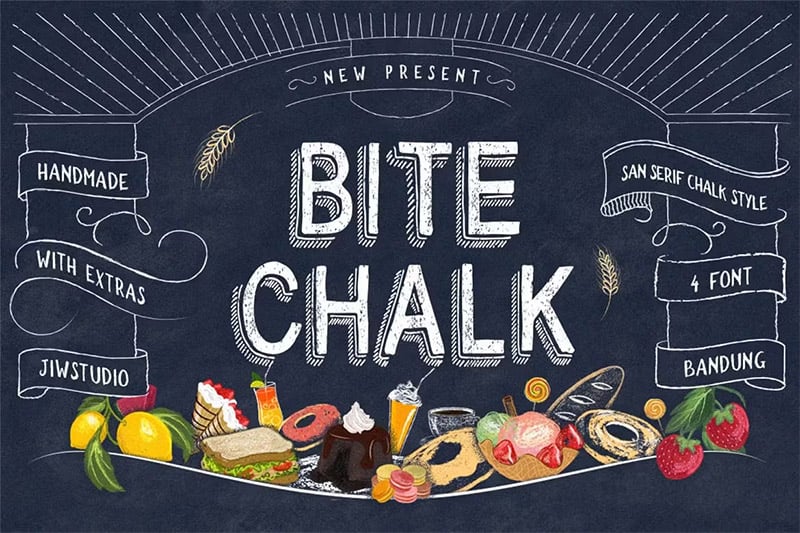 BiteChalk Typeface