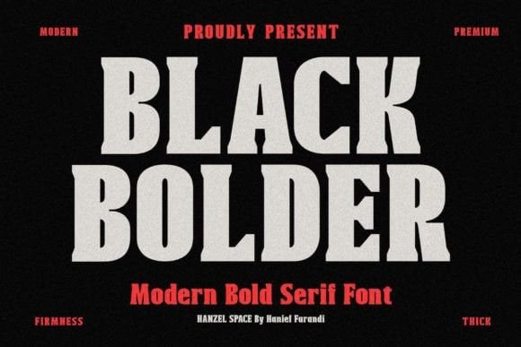 Black Bolder