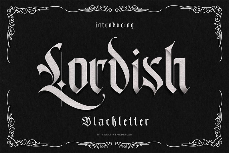 Blackletter Font