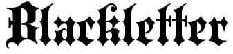 Blackletter