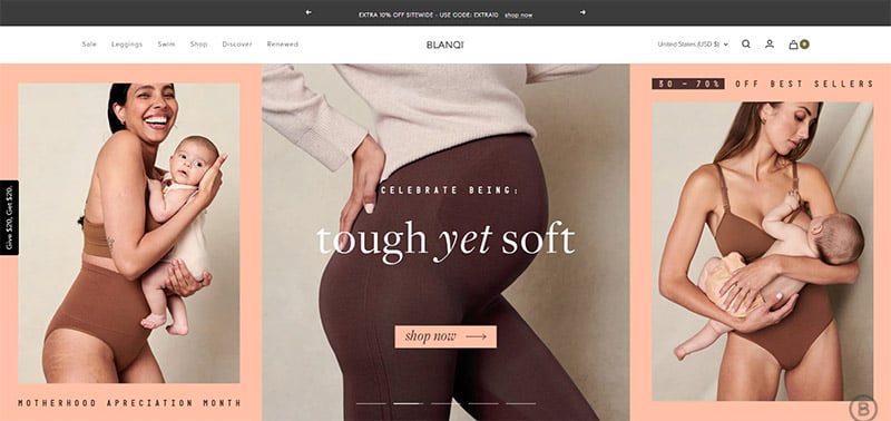 Shopify Websites - Blanqi