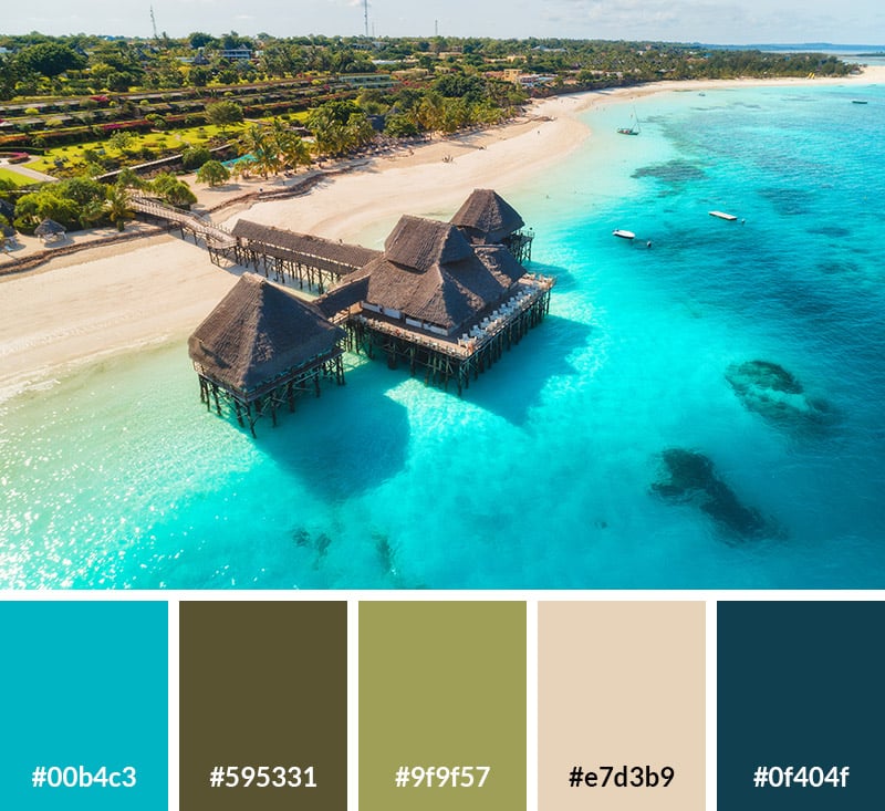 Blue Ocean Color Palette