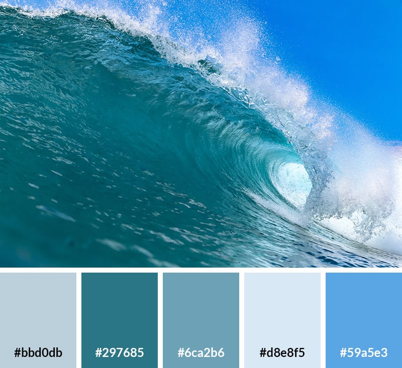 Blue Wave Color Palette