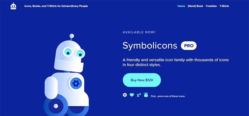 Blue Websites - Symbolicons