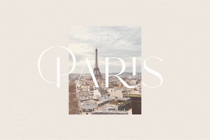 Boho Fonts - Hello Paris