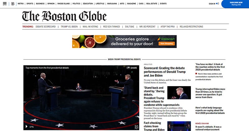 Boston Globe