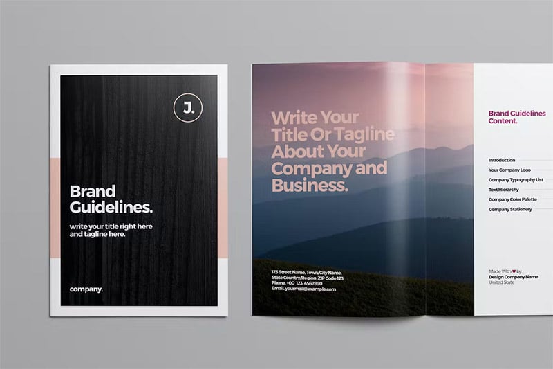 Brand Guidelines Template