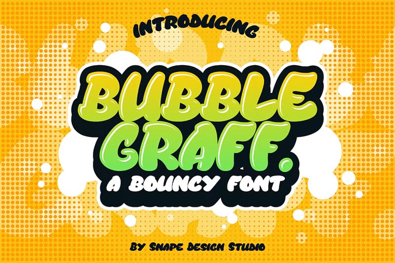 Bubble Graf Font