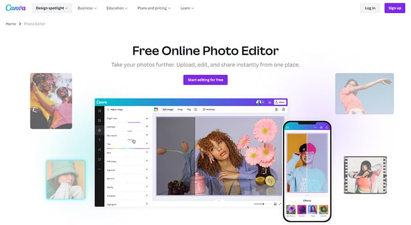 Canva Photo Editor