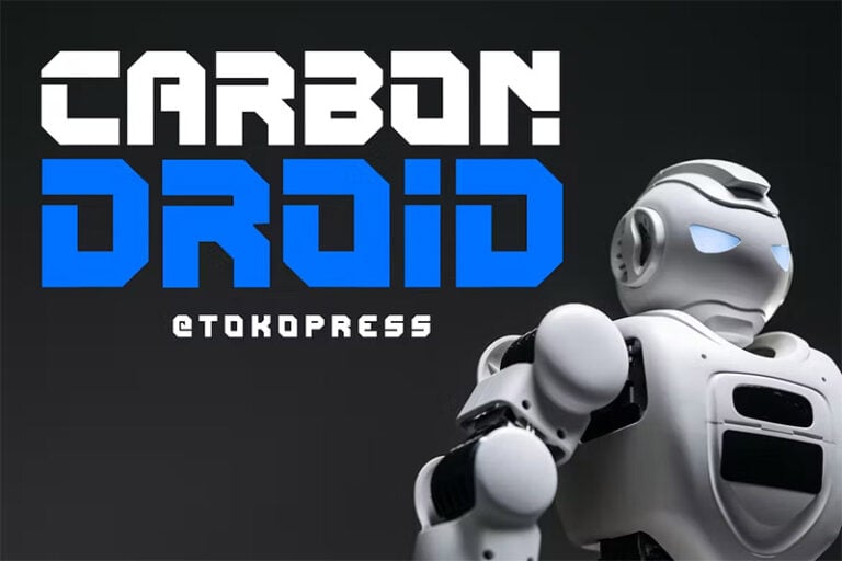 33 of the Best Robot Fonts for Futuristic Tech Designs