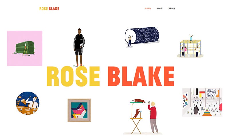 Cartoonist Websites - Rose Blake