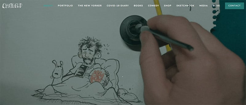 Cartoonist Websites - Jason Chatfield