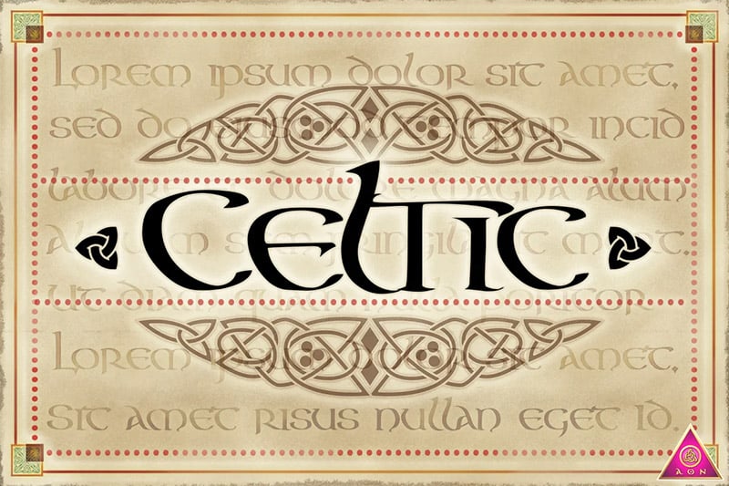 Celtic Font