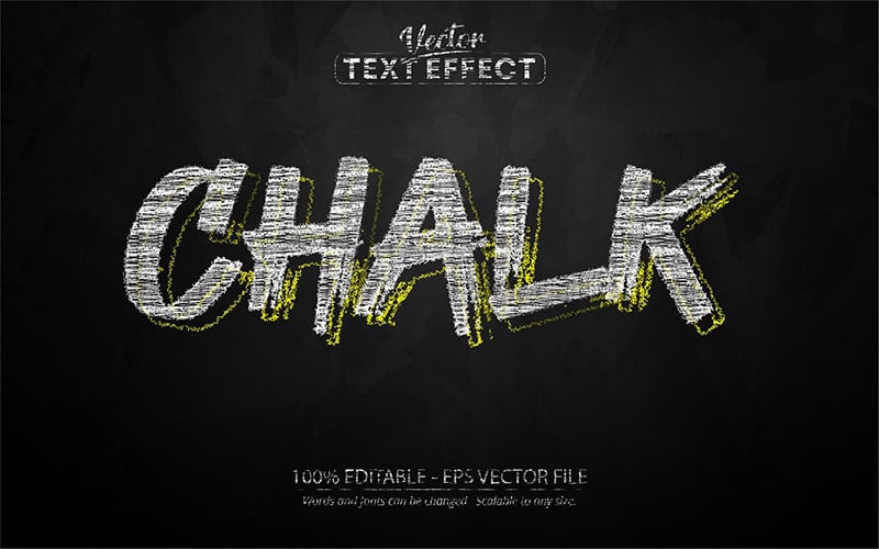 Chalk Text Effect