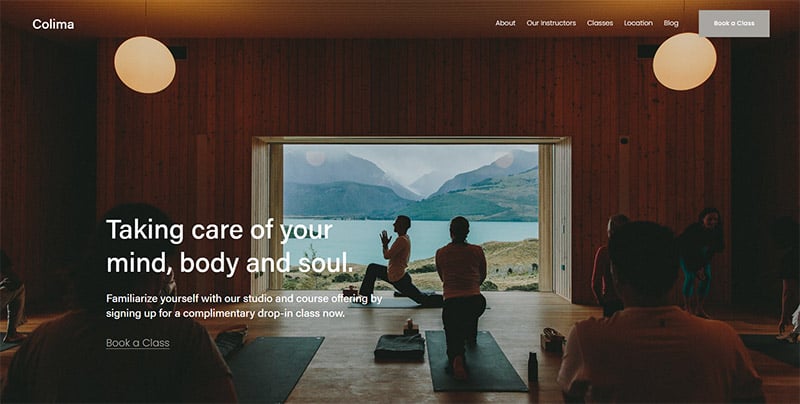 Squarespace Template - Colima